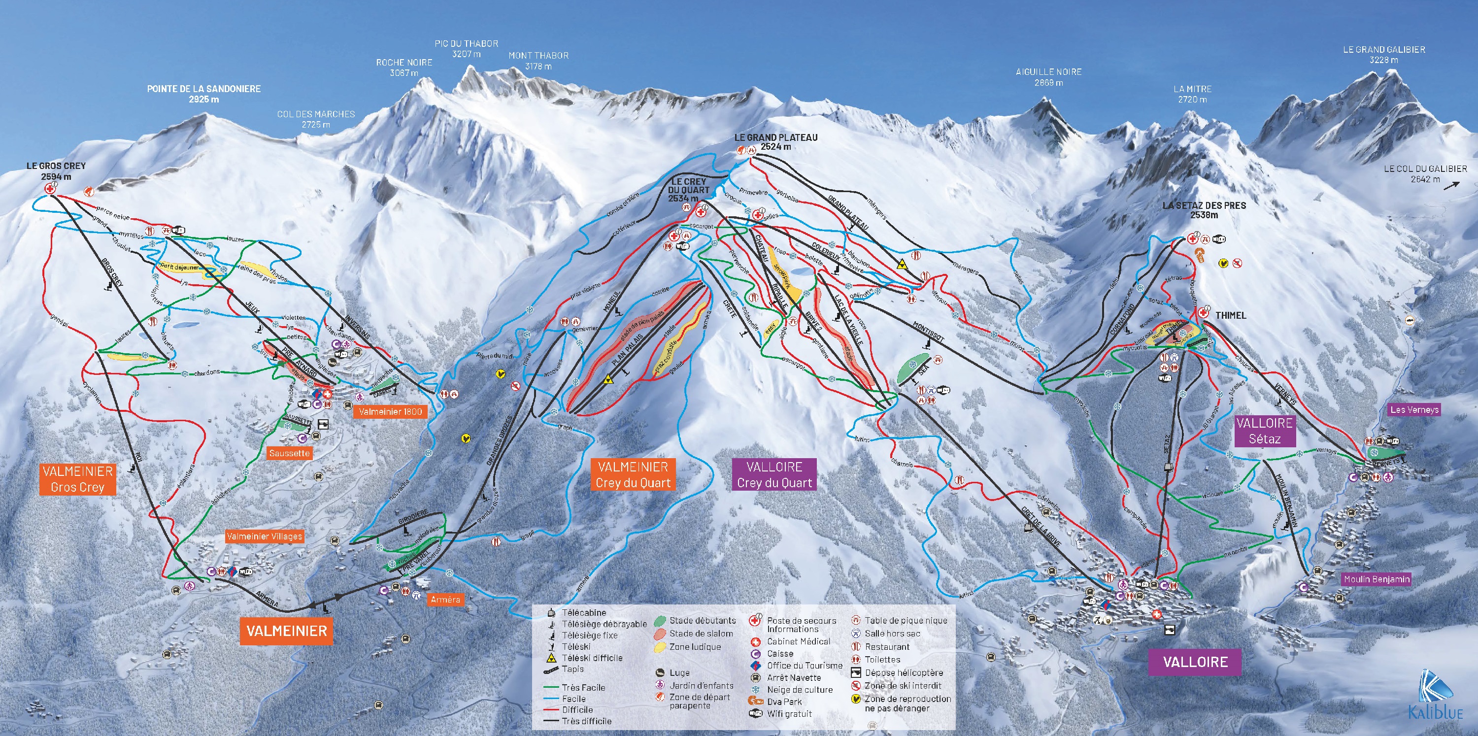 Ski Map